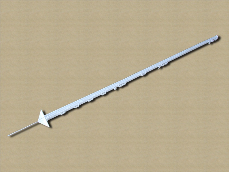 Sloupek mobilní plastový 1330 mm s hrotem